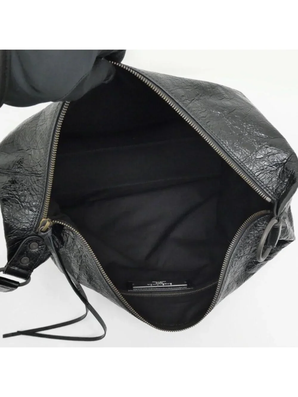 Balenciaga le City Hobo Black Shoulder 2-Way Leather